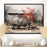 Barn Rustic Elegance I - Architecture Canvas Wall Art