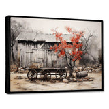 Barn Rustic Elegance I - Architecture Canvas Wall Art