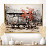 Barn Rustic Elegance I - Architecture Canvas Wall Art