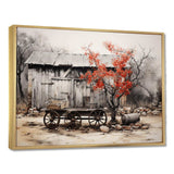 Barn Rustic Elegance I - Architecture Canvas Wall Art