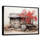 Barn Rustic Elegance II - Architecture Canvas Wall Art