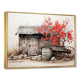 Barn Rustic Elegance II - Architecture Canvas Wall Art