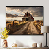 Barns Rustic Charm II - Architecture Canvas Wall Art