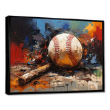 Baseball Collage II - Sports Canvas Wall Art