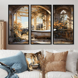 Bathroom Golden Luxe I - Multi-Panels