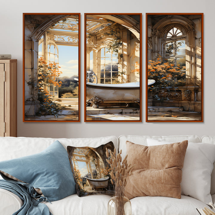 Bathroom Golden Luxe I - Multi-Panels