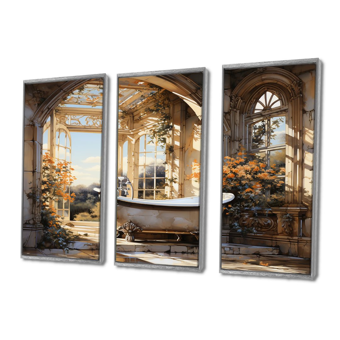Bathroom Golden Luxe I - Multi-Panels