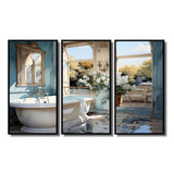 Bathroom Toilet Reflections Of I - Multi-Panels