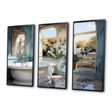 Bathroom Toilet Reflections Of I - Multi-Panels