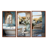 Bathroom Toilet Reflections Of I - Multi-Panels