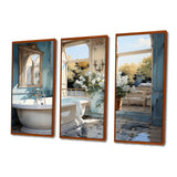 Bathroom Toilet Reflections Of I - Multi-Panels