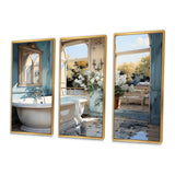 Bathroom Toilet Reflections Of I - Multi-Panels