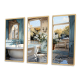 Bathroom Toilet Reflections Of I - Multi-Panels