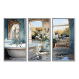 Bathroom Toilet Reflections Of I - Multi-Panels