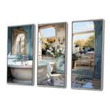 Bathroom Toilet Reflections Of I - Multi-Panels