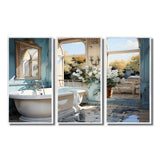Bathroom Toilet Reflections Of I - Multi-Panels