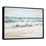 Beach Minimalism Landscape III - Coastal Canvas Wall Art