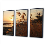 Beach Breeze At Sunset II - Multi-Panel Canvas Prints
