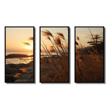 Beach Breeze At Sunset II - Multi-Panel Canvas Prints