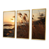 Beach Breeze At Sunset II - Multi-Panel Canvas Prints