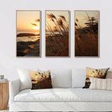 Beach Breeze At Sunset II - Multi-Panel Canvas Prints