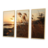 Beach Breeze At Sunset II - Multi-Panel Canvas Prints