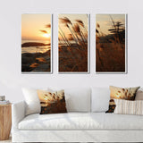 Beach Breeze At Sunset II - Multi-Panel Canvas Prints