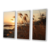 Beach Breeze At Sunset II - Multi-Panel Canvas Prints
