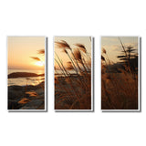 Beach Breeze At Sunset II - Multi-Panel Canvas Prints