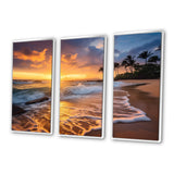 Beach Photo Sunset Serenade IX - Multi-Panels