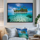 Beach Photo Tropical Escape V - Coastal Canvas Wall Art