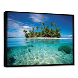 Beach Photo Tropical Escape V - Coastal Canvas Wall Art