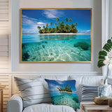 Beach Photo Tropical Escape V - Coastal Canvas Wall Art