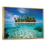 Beach Photo Tropical Escape V - Coastal Canvas Wall Art