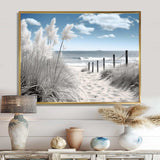 Beach Seascape Dreams Path II - Coastal Canvas Wall Art