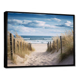 Tranquility Path To Dune Beach I - Beach Canvas Wall Art