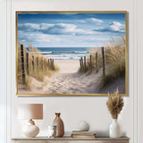 Tranquility Path To Dune Beach I - Beach Canvas Wall Art