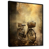 Bicycle Atmospheric Rides An I - Bicycle Canvas Wall Art
