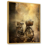 Bicycle Atmospheric Rides An I - Bicycle Canvas Wall Art