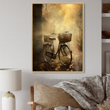 Bicycle Atmospheric Rides An I - Bicycle Canvas Wall Art