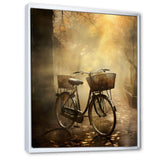 Bicycle Atmospheric Rides An I - Bicycle Canvas Wall Art