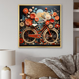 Bicycle  Bliss I - Bicycle Canvas Wall Art