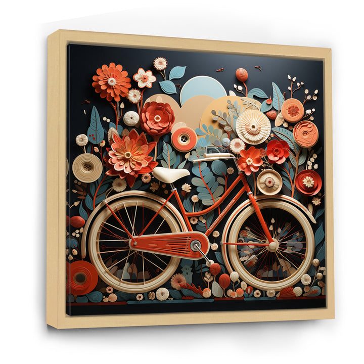 Bicycle  Bliss I - Bicycle Canvas Wall Art