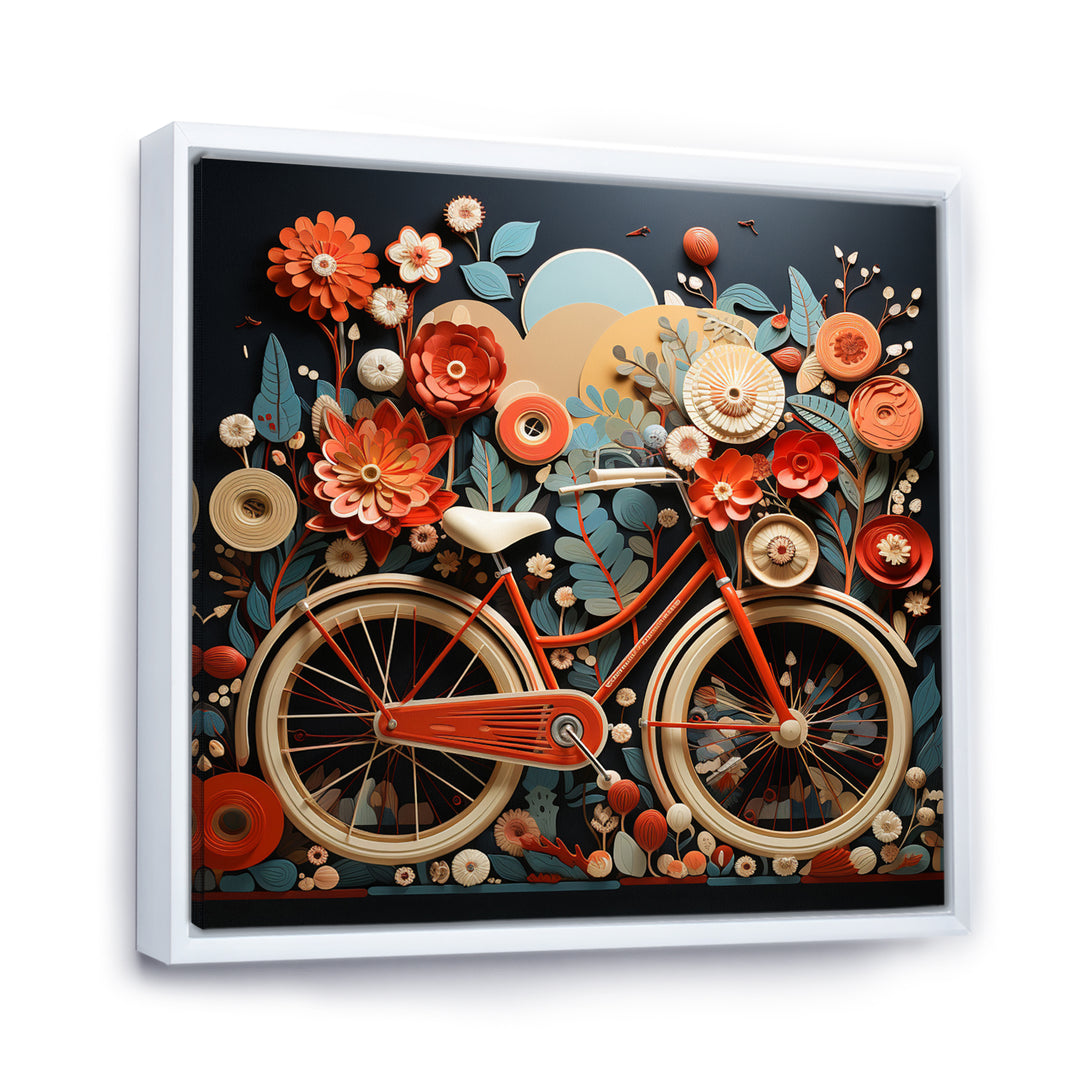 Bicycle  Bliss I - Bicycle Canvas Wall Art