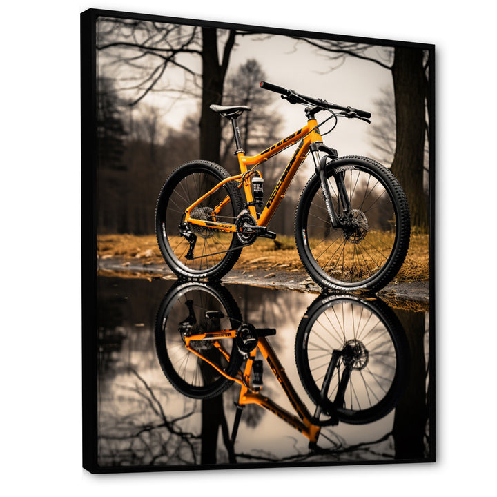 Bicycle  Reflections I - Bicycle Canvas Wall Art