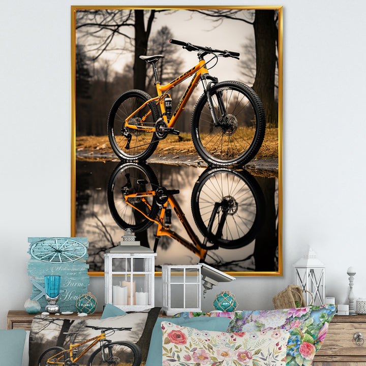 Bicycle  Reflections I - Bicycle Canvas Wall Art