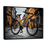 Bicycle Cityscape Escape - Bicycle Canvas Wall Art