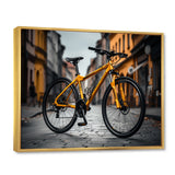 Bicycle Cityscape Escape - Bicycle Canvas Wall Art