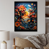 Bicycle Colorful Ride - Bicycle Canvas Wall Art