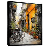 Bicycle Cycle City - Bicycle Canvas Wall Art